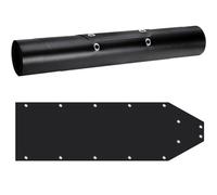 Agwuoetr 2 Juegos de Trineo de Arrastre de Ciervos, Trineo PortáTil para Pesca en Hielo con Cuerda, Trineo Multiusos para Perros, Trineo Transportador para Caza, LeñA