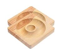 Agwuoetr 2 Piezas de Tablero de DiseñO de Pulsera, Brazalete de Madera, Bandeja ExhibicióN, Soporte Almacenamiento Joyas, Bandeja Organizadora Joyas con Cuentas, Herramienta Artesanal DIY