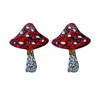 Agwuoetr 2 Piezas DIY Kit de Mosaico de la Cordillera Funy Girasol Seta Vidrieras Vitral Mosaico Kit,F