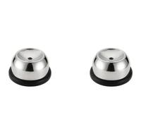Agwuoetr 2 Piezas Perforador de Huevos Cocidos Perforadores de Huevos de Acero Inoxidable Separador Perforador de Huevos de PanaderíA de Resistencia Separador de Huevos de Cocina,A
