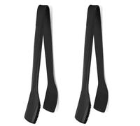 Agwuoetr 2 Pinzas de Cocina de Silicona, Pinzas de Cocina de 11 Pulgadas para Cocinar, Pinzas para Servir con Puntas de Silicona, Pinzas para Tostadas, Pinzas para Ensalada B