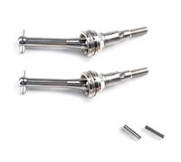Agwuoetr 2 Uds., Ejes CVD de Metal, Accesorios de Hueso de Perro de Repuesto para Repuestos de Coche 1/14 RC 14301 14302