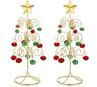 Agwuoetr 2 Uds., Soporte de Metal para Mesa de áRbol de ExhibicióN de Adornos, Gancho de Alambre, Soporte para Adornos, Soporte de Metal para Adornos de áRbol de Navidad