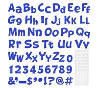 Agwuoetr 216 Piezas de Letras de TablóN de Anuncios con Purpurina para NúMeros de Aula, Letras del Tablero de Carteles del Alfabeto