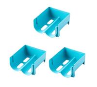 Agwuoetr 3 Soportes para Cerveza, Soporte para Latas de, Soporte para Cerveza, Estante de Almacenamiento para, Colgador, Organizador para Refrigerador, Azul