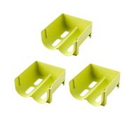 Agwuoetr 3 Soportes para Cerveza, Soporte para Latas de, Soporte para Cerveza, Estante de Almacenamiento para, Colgador, Organizador para Refrigerador, Verde
