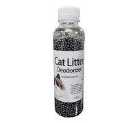 Agwuoetr 300G Limpieza de Inodoros para Gatitos, Perla Desodorante para para Gatos, Artefacto Que Absorbe el Olor de Mascotas con CarbóN Activado, Hedor a para Gatos-A