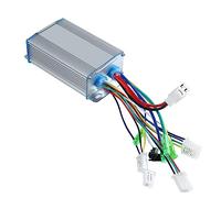 Agwuoetr 36V-48V 350W Bicicleta EléCtrica Universal E-Bike Scooter Controlador de Motor de CC Sin Escobillas Soporte No Hall