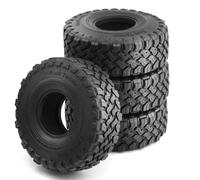 Agwuoetr 4 Neumáticos de Goma de 1,9 Pulgadas para Coche Trepador de Control Remoto SCX10 90046 D90 TRX4 TRX6 1/10