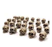 Agwuoetr 40 Piezas de SimulacióN de CráNeo Modelo Juguetes Moderno Mini CráNeo DIY DecoracióN de Halloween Modelo Divertido Juguetes ColeccióN