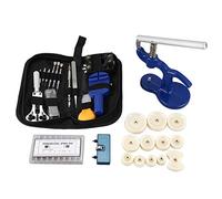 Agwuoetr 405 Unids/Set Kits de Herramientas de ReparacióN de Relojes Profesionales Que Incluyen Tornillo Kit de Herramientas de ReparacióN de Pasadores de Abridor de Caja Trasera de Reloj