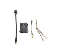 Agwuoetr 5.8G 4W FPV VTX+Antena 48CH 4000W Transmisor de Video Disipador de Incorporado+Ventilador para Modelo RC Drone FPV de Alcance
