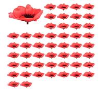 Agwuoetr 50 Piezas Mini Flores de de Seda Cabezas de Flores de Rosas Artificiales de Flores Silvestres DecoracióN de Boda para áLbum de Recortes