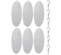 Agwuoetr 6Pack 10Pulgada Sublimation Wind Spinner Blanks 3D Helix Wind Spinners para Patio y JardíN Adornos de Arte DecoracióN Colgante