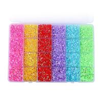 Agwuoetr AB Nail Rhinestone Boxed DIY Resin Jelly Diamond Symphony Phone Case Accesorios Accesorios de JoyeríA Diamond Sticker