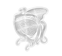 Agwuoetr Adorno de NiñA EspíRitu Molde de Silicona Resina de Cristal Molde de FundicióN Artesanal Epoxi Hecho A Mano DecoracióN del Hogar Herramientas para Hacer Manualidades