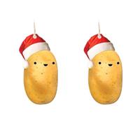 Agwuoetr Adorno NavideñO de, DecoracióN de Adorno para áRbol de Navidad, Adorno Colgante de, Decoraciones para áRbol de Navidad (2 Piezas)