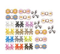 Agwuoetr Ajustable Jeans BotóN Pin Set Cintura Oso Clip Oso Pantalones Clip Oso Botones para Jeans Falda