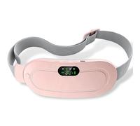 Agwuoetr Almohadilla TéRmica Menstrual CinturóN Palacio CáLido Inteligente Alivio del Dolor de Cintura ÚTero Masajeador Abdominal Vibrante CinturóN EléCtrico A