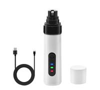 Agwuoetr Amoladora de UñAs EléCtrica para Mascotas Amoladora de Manicura Recargable por USB Amoladora de UñAs Inteligente Multifuncional para Animales Suministros para Mascotas