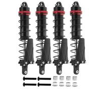 Agwuoetr Amortiguador de Aceite de Amortiguador de Metal de 110 mm para 1/10 RC Crawler Car Axial SCX10 AXI03007 RBX10 D90 TRX4, Negro