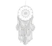 Agwuoetr AtrapasueñOs de Macramé para Dormitorio, AtrapasueñOs para Adultos, DecoracióN de Pared, Colgante de Pared Bohemio con Hojas Tejidas, DecoracióN del Hogar