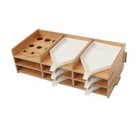 Agwuoetr Bandeja de Almacenamiento de Herramientas de Pintura, Estante Multicapa de Diamante DIY 5D, Organizador de BolíGrafos Perforadores, Piezas de Bordado, Estilo 1, 9 Rejillas