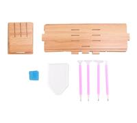Agwuoetr Bandeja de Almacenamiento de Herramientas de Pintura, Estante Multicapa de Diamantes DIY 5D, Organizador de BolíGrafos Perforadores, Piezas de Bordado, Estilo 2, 16 Rejillas