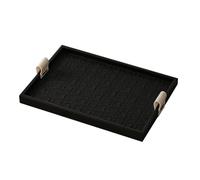 Agwuoetr Bandeja de para Llaves para Mesa de Entrada,Bandeja Organizadora de Escritorio, Bandeja de Tocador con Asa,Organizador de Almacenamiento,Bandeja Catchall,A