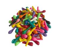 Agwuoetr Batalla de Hombre de Bambú con Globos, Marionetas de Esgrima de Madera Hechas una Mano, Juego de Auge de Globos, Punzonado (Globos de 100 Piezas)