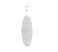 Agwuoetr Blank Sublimation Wind Spinner 3D Espiral Windchime Chime Escultura Colgante Exterior Interior JardíN DecoracióN 10X25Cm