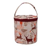 Agwuoetr Bolsa PortáTil de Almacenamiento de Hilo, Organizador de Proyectos de Tejido de TamañO PequeñO para Hilos, Bolsa de Almacenamiento con Cremallera B