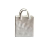 Agwuoetr Bolso de DecoracióN NóRdica para el Hogar, Jarrones de CeráMica para Flores, DecoracióN para la HabitacióN, Arreglo de Florero Seco, Maceta Decorativa B
