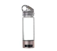 Agwuoetr Botella de Agua de HidróGeno de Alta ConcentracióN y TecnologíA MíNima de Generador de Agua de HidróGeno (+Transparente)