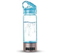Agwuoetr Botella de Agua de HidróGeno de Alta ConcentracióN y TecnologíA MíNima de Generador de Agua de HidróGeno (+ Azul)