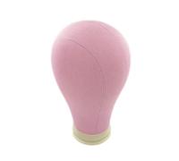 Agwuoetr Cabeza de Entrenamiento Cabeza de Maniquí para Pelucas Cabeza de Maniquí para Soportes de Pelucas Cabeza de Estilo Profesional Cabeza de Maniquí de Lona-A