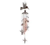 Agwuoetr Campana de Viento Al Aire Libre, Campana de Viento de Tubo de Aluminio con Gancho en S, DecoracióN de JardíN de Patio, Regalos de CumpleañOs para el DíA de la Mujer B