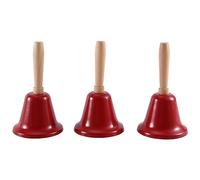 Agwuoetr Campanas de Navidad, Campanas de Mano, Servicio de Llamadas de Restaurante, Campanas de Boda para Novias, Servicio de Hotel de Vacaciones para NiñOs, Rojo