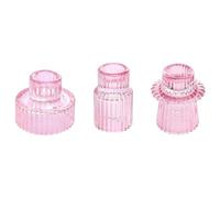 Agwuoetr Candelabros de Cristal CóNicos para Centros de Mesa, DecoracióN de Bodas y Fiestas C