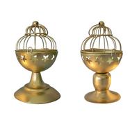 Agwuoetr Candelero, Farol de Vela, Candelabros Votivos Huecos en Forma de Estrella, Portavelas para Boda, Centro de Mesa