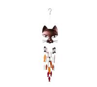Agwuoetr Carillones Viento Metal para Gatos y Peces, Carillones Viento de Hierro Fundido para Gatos y Peces, Campanillas Viento Metal Vintage para Exteriores, Melodía Relajante para Jardín