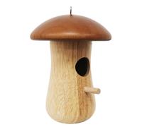 Agwuoetr Casa para PáJaros, Casas para PáJaros en Forma de Seta para Exteriores para Anidar, para PáJaros, Casa para PáJaros para Exteriores