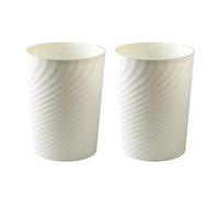 Agwuoetr Cesta de Basura Pequeña de Plástico, Cesta de Contenedor de Basura para Baños, Cocinas, Oficinas, Dormitorios, ()