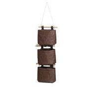 Agwuoetr Closet Desmontable CombinacióN Libre Plegable Lavable Bolsa de Almacenamiento Colgante para HabitacióN BañO,MarróN