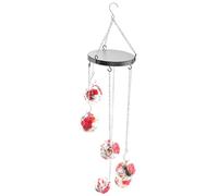 Agwuoetr Comederos para PáJaros Life Charming Wind Chimes para Colgar Al Aire Libre una Prueba de y Abejas, Nunca Gotee A