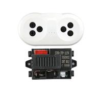 Agwuoetr Control Remoto de Coche EléCtrico para NiñOs, Piezas de Repuesto para VehíCulos Modelo RC (Control Remoto + Receptor de 12 V)