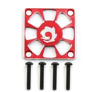 Agwuoetr Cubierta de Ventilador de Enfriamiento de AleacióN de Aluminio 30X30 mm para RC Motor ESC Cubierta de ProteccióN de Ventilador de RegulacióN EléCtrica, Rojo