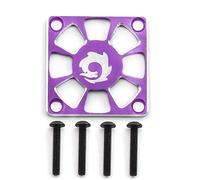 Agwuoetr Cubierta de Ventilador de Enfriamiento de AleacióN de Aluminio 30X30Mm para RC Motor ESC Cubierta de ProteccióN de Ventilador de RegulacióN EléCtrica, PúRpura