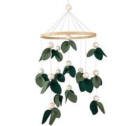Agwuoetr Cuentas de Tela de Fieltro para Cuna de NiñOs y NiñAs Campana de Cama DecoracióN Colgante de Cama para HabitacióN de BebéS y NiñOs
