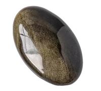 Agwuoetr de Cristal Natural, Obsidiana Dorada, Piedra de Palma, Juguete para el Pulgar, Compresa Caliente, ArtesaníAs, Salud Curativa, EnergíA Familiar, Regalos de Piedras Preciosas